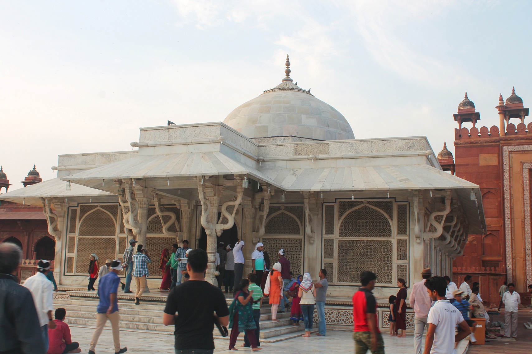 Salim Chishti's tomb in Fatehpur Sikri