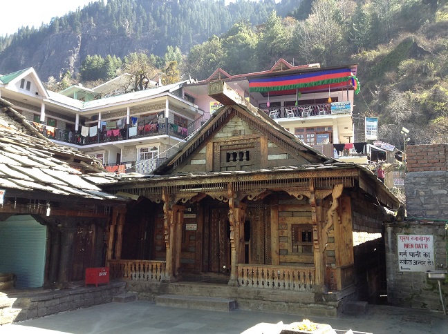 Vashishta muni's temple in manali