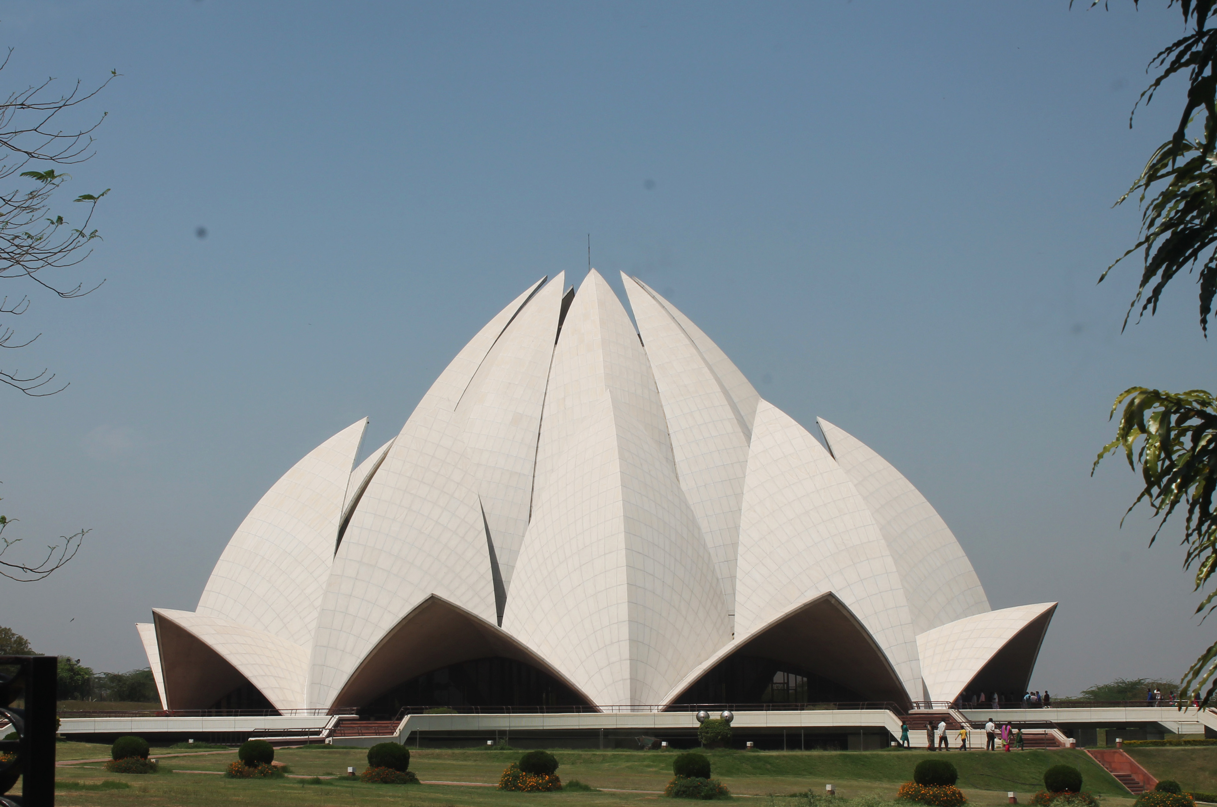 Bahai Lotus Temple in Delhi