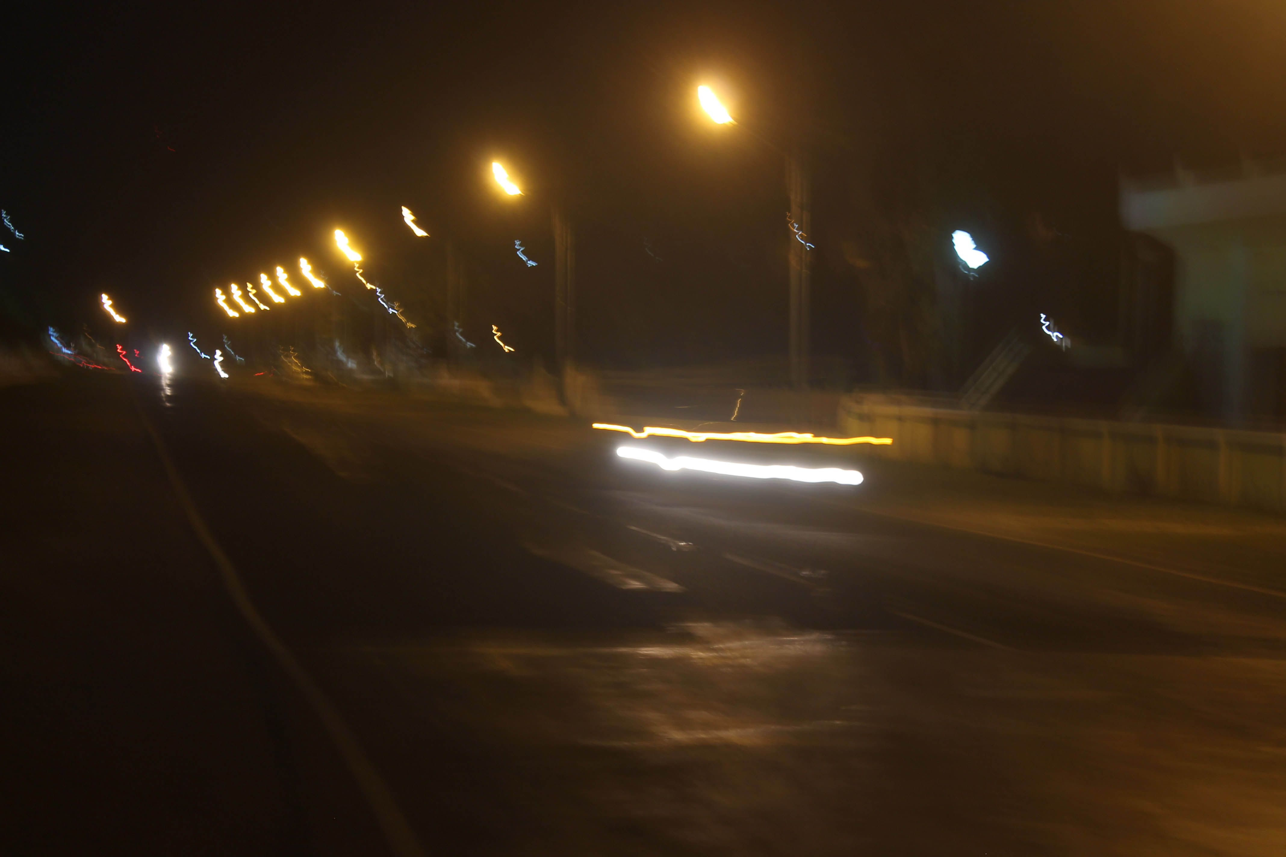 An attempt at light painting