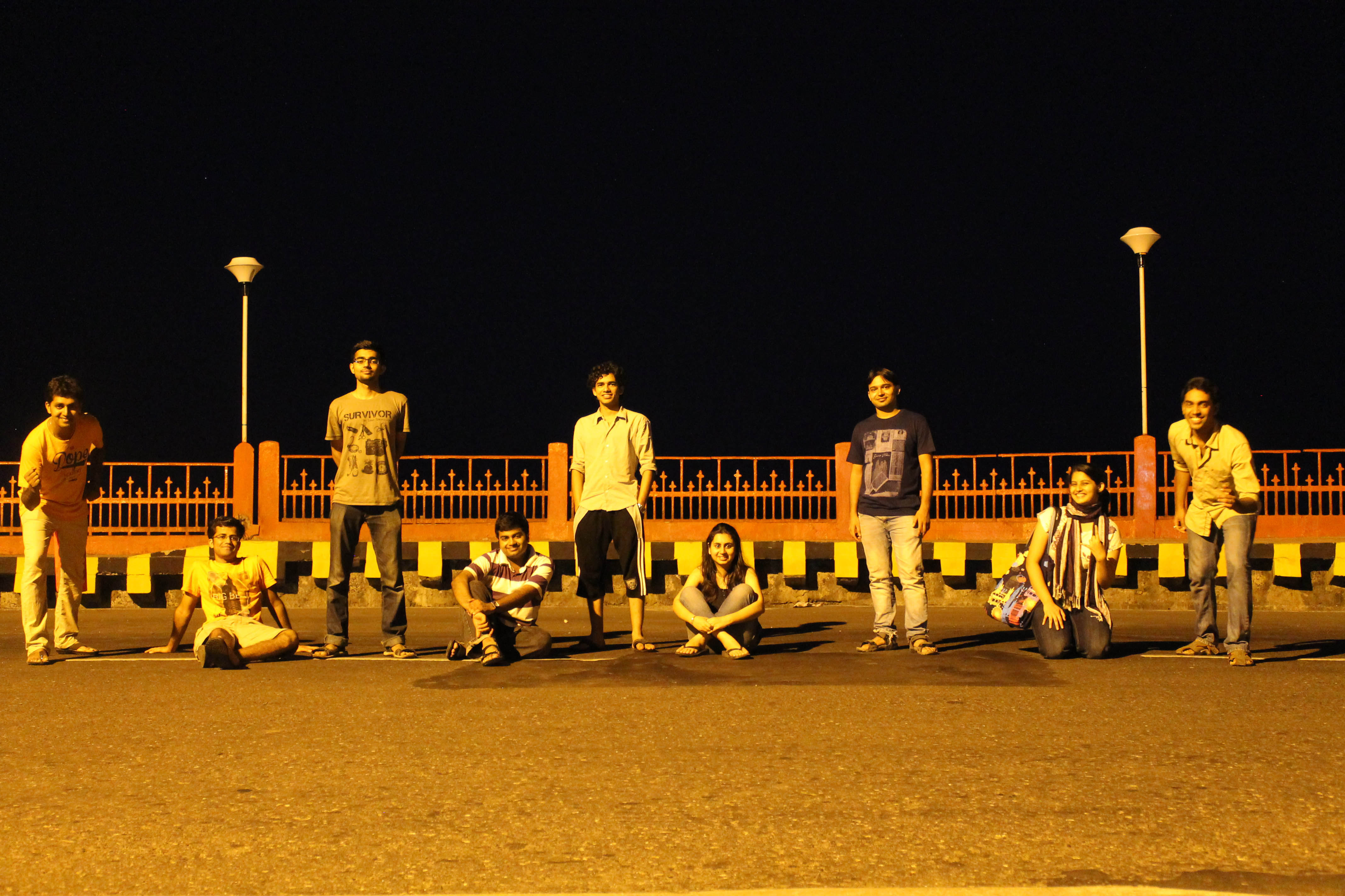 Posing in Port Blair Andaman