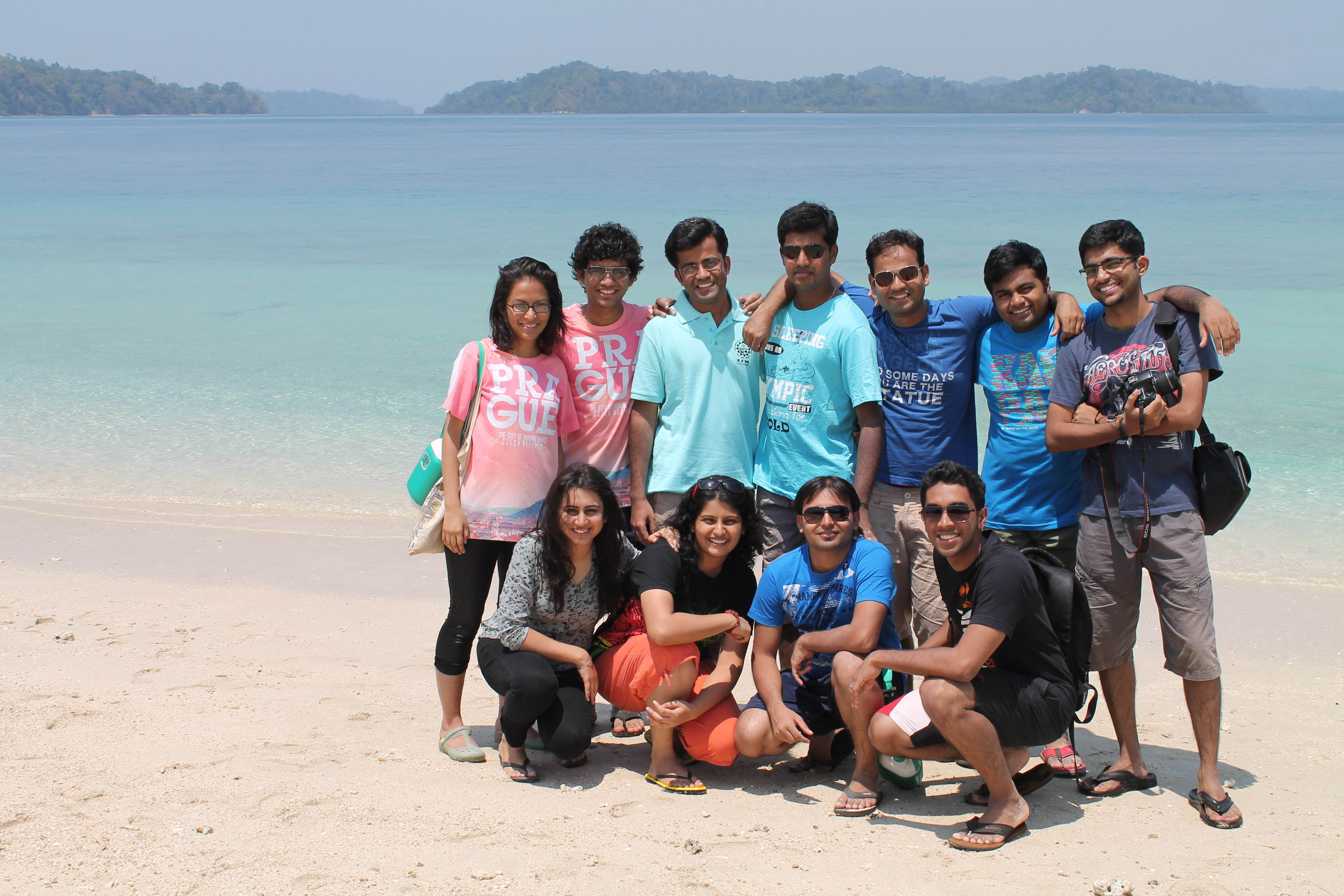 A group photo which remains our group's DP to this day