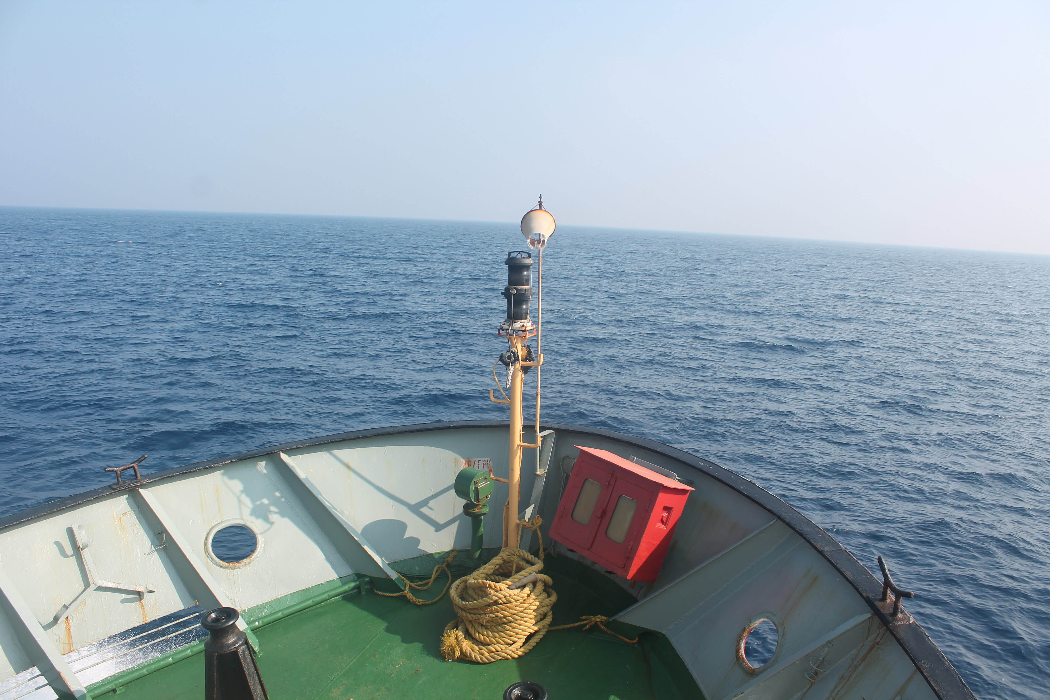 The deck of the boat to Havelock island