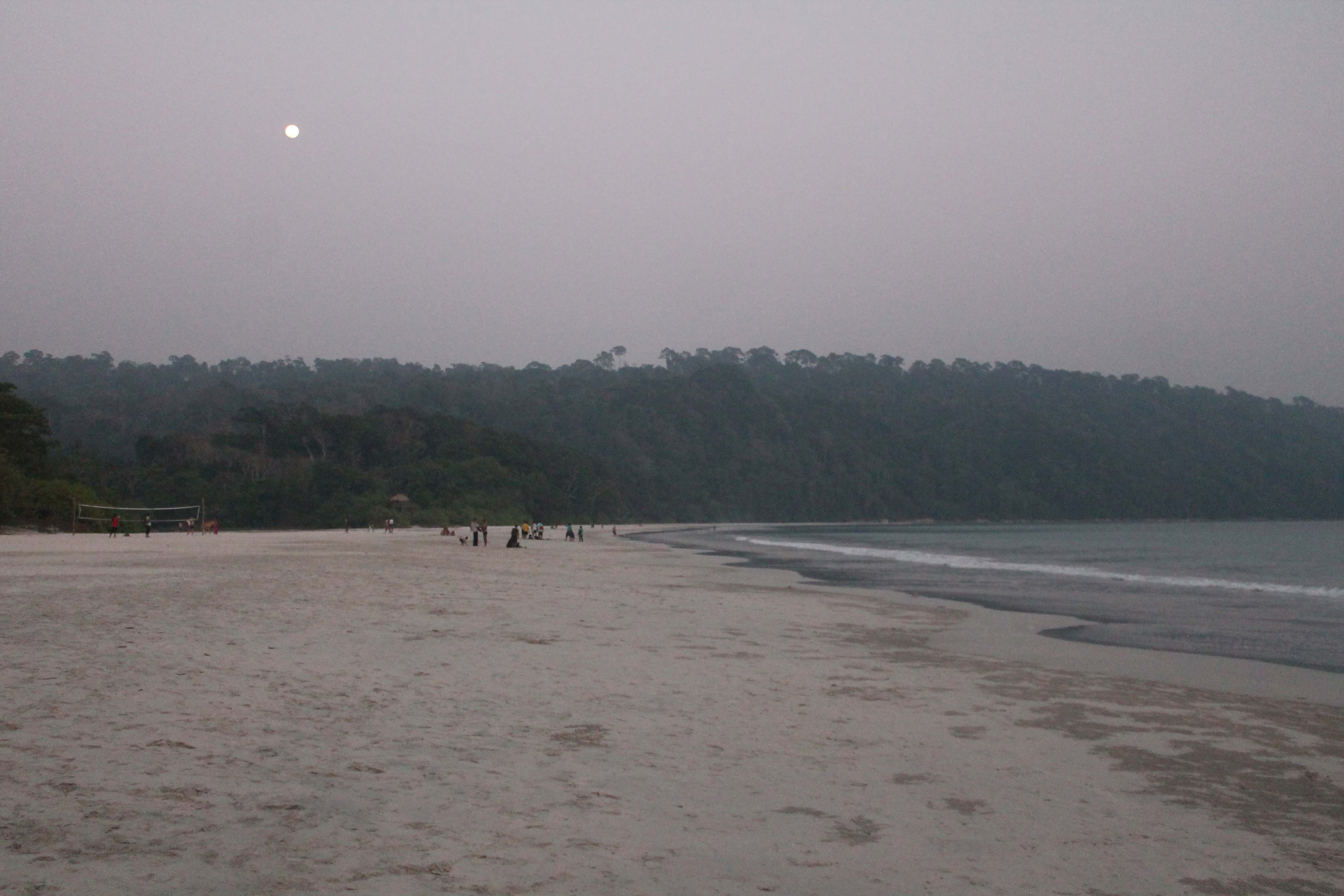 Sunset at Radhanagar beach
