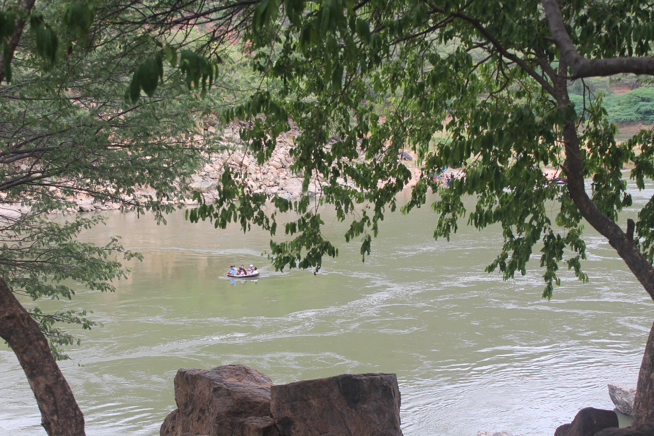 A beautiful view near hogenakkal