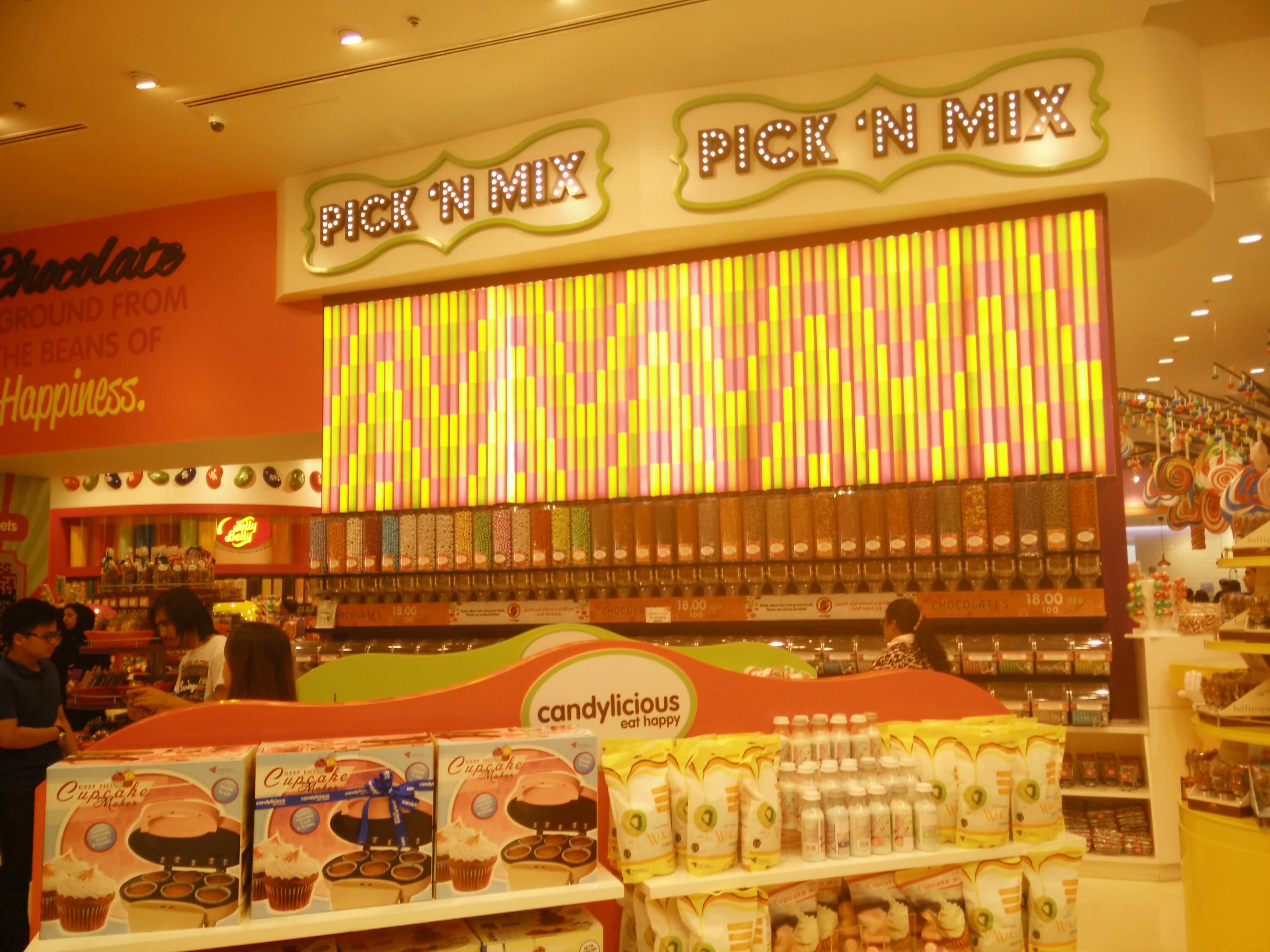 candylicious store in dubai mall