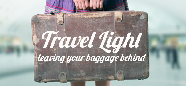 travelling light in our itinerary
