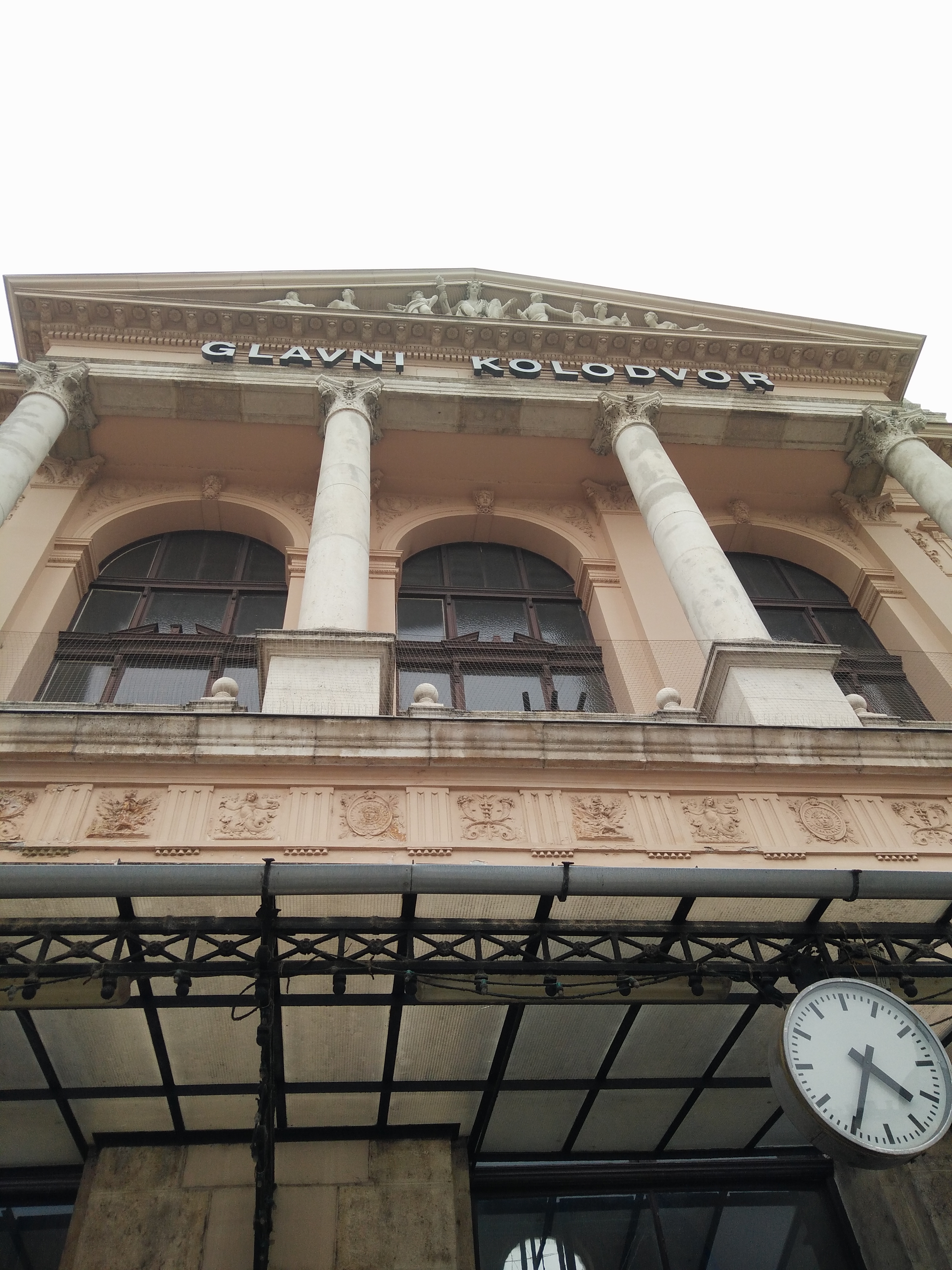 Zagreb's train station Croatia Travel