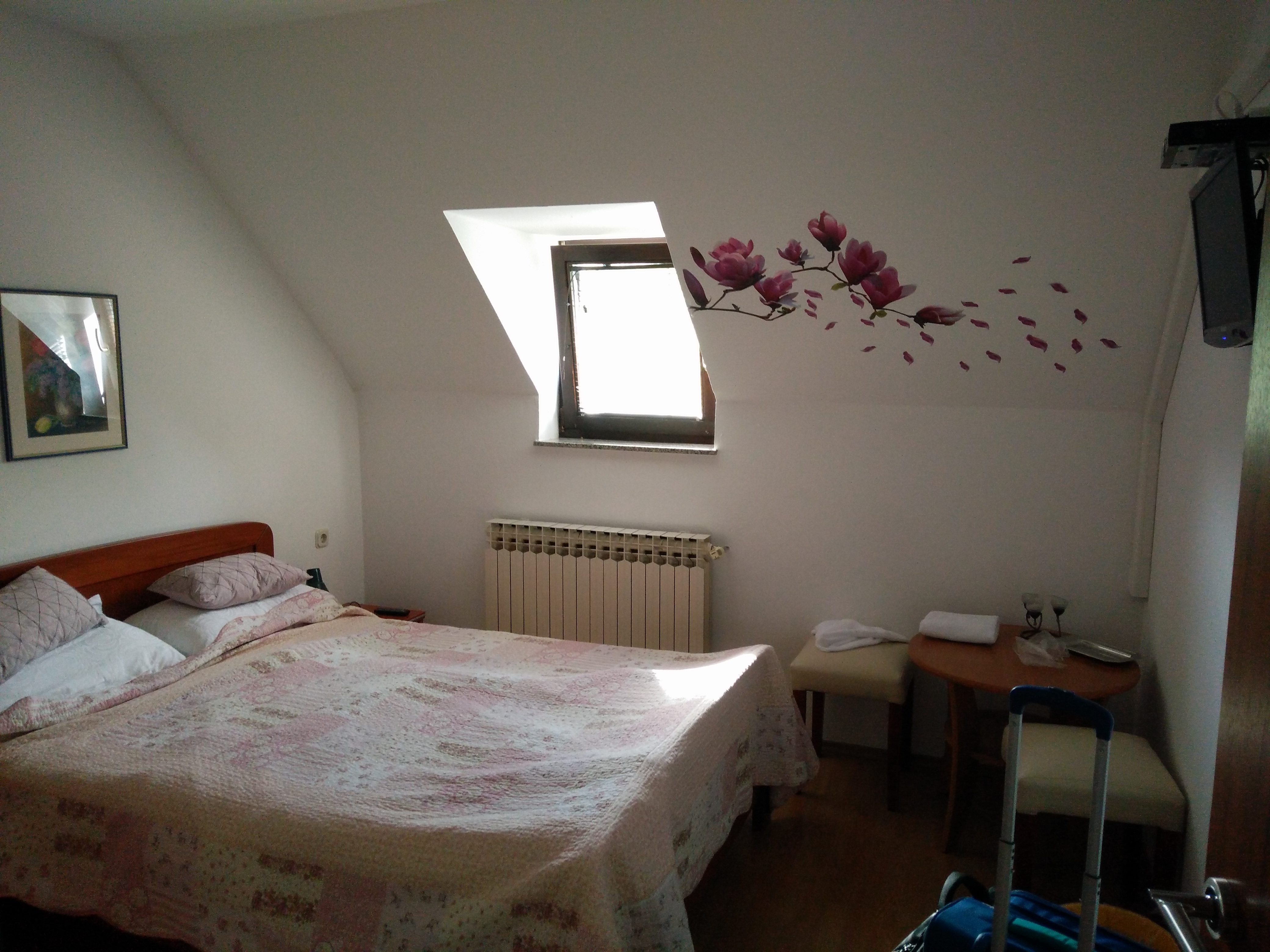 Croatia Travel - our room in Rastovaca near Plitvice