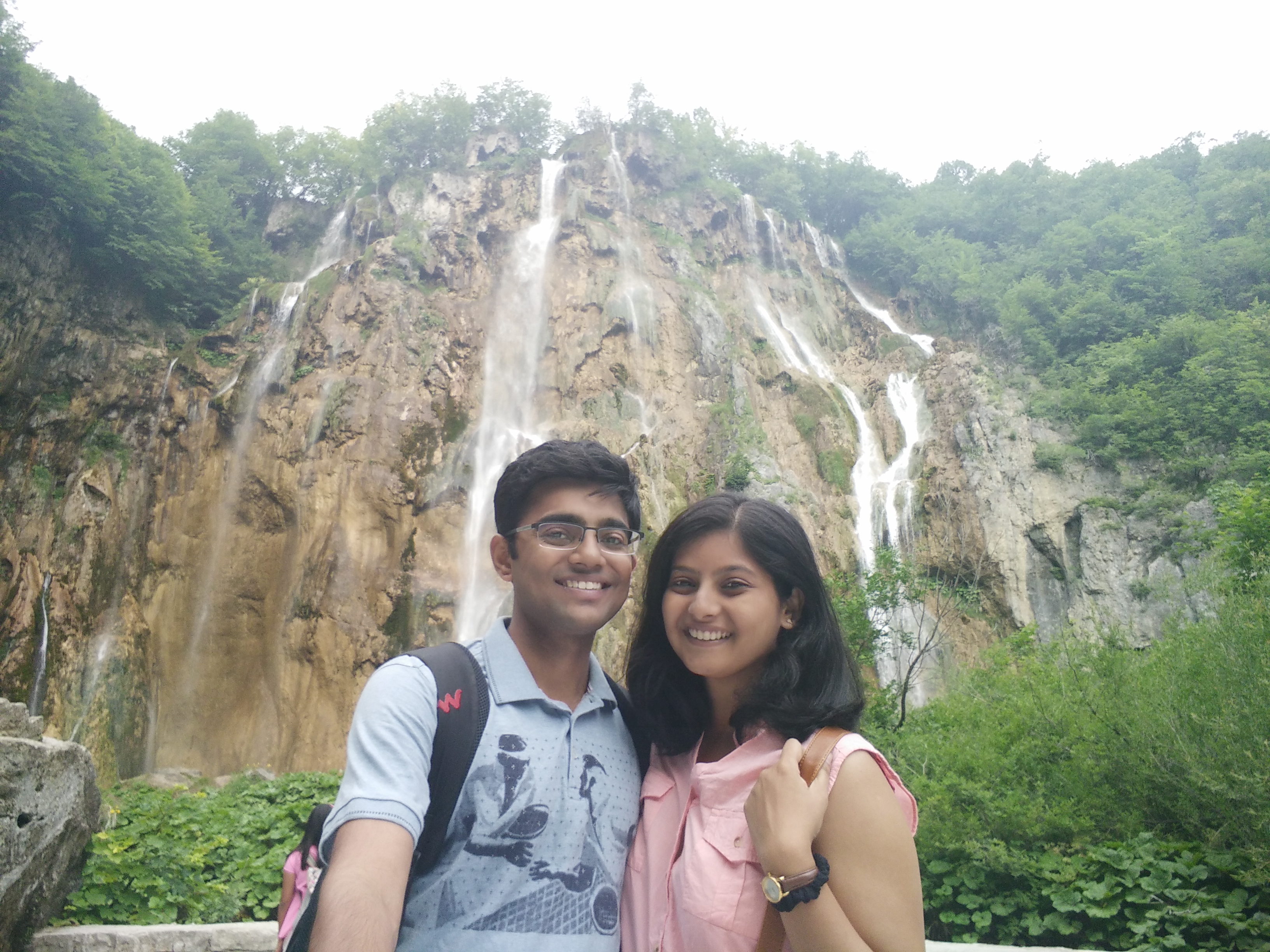 Beautiful views inside Plitvice national park Croatia