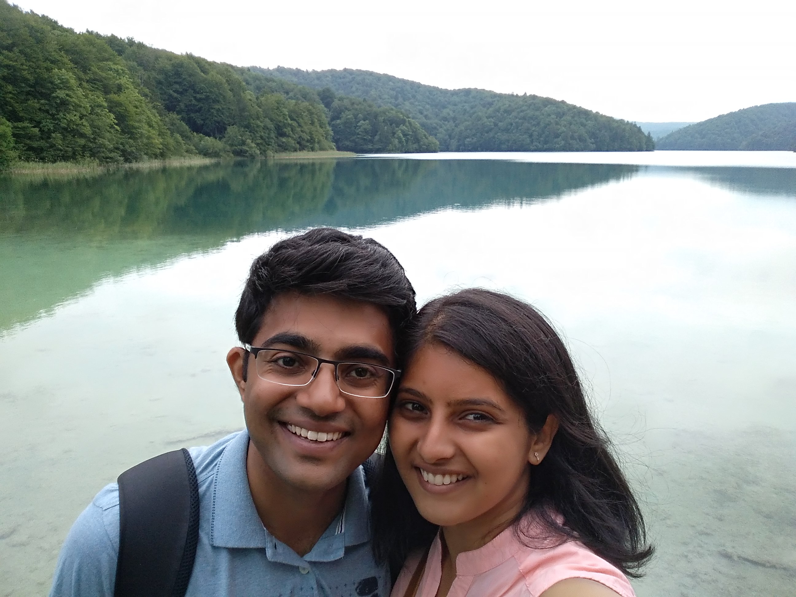 Beautiful views inside Plitvice national park Croatia