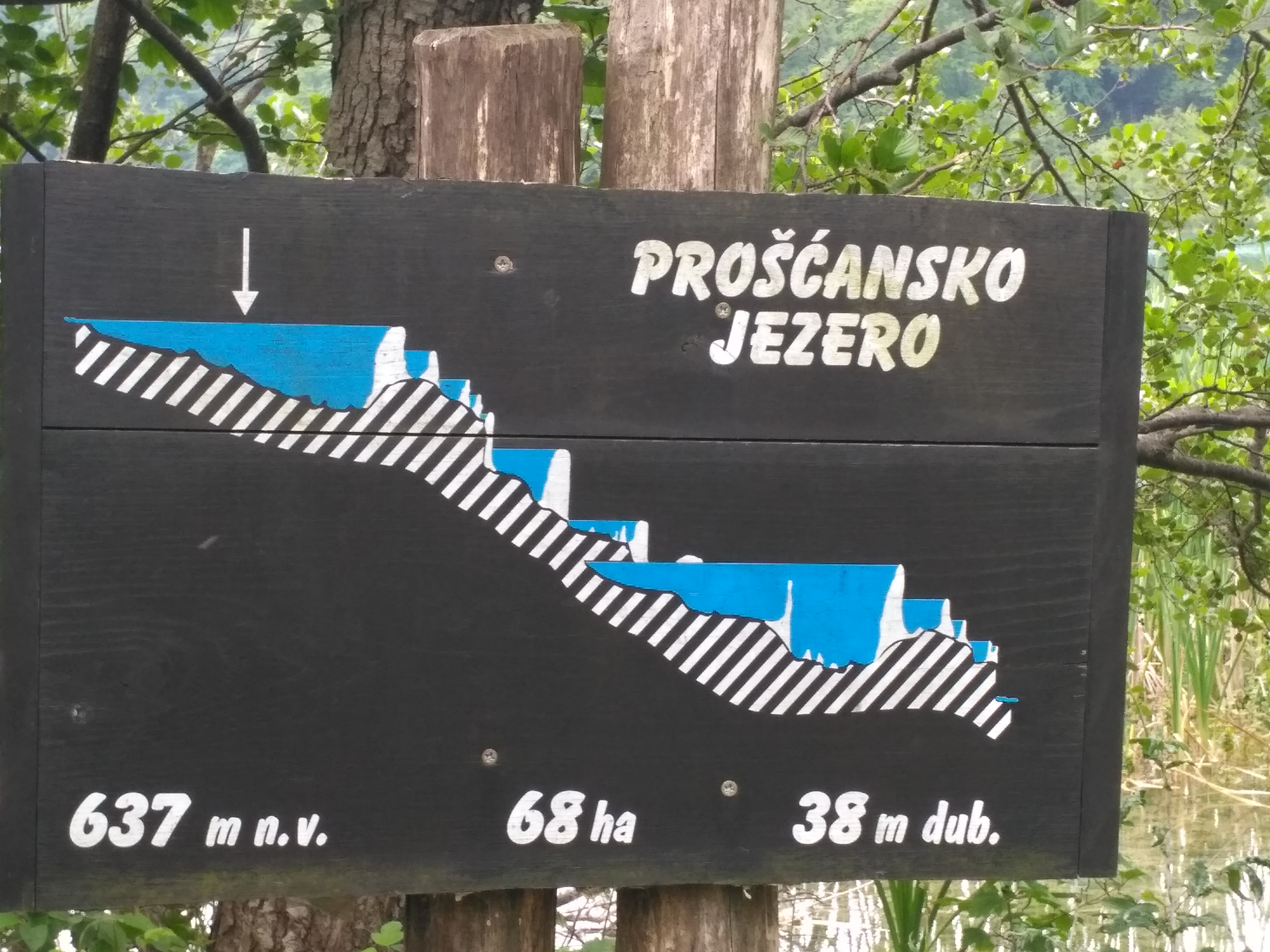 Beautiful views inside Plitvice national park Croatia