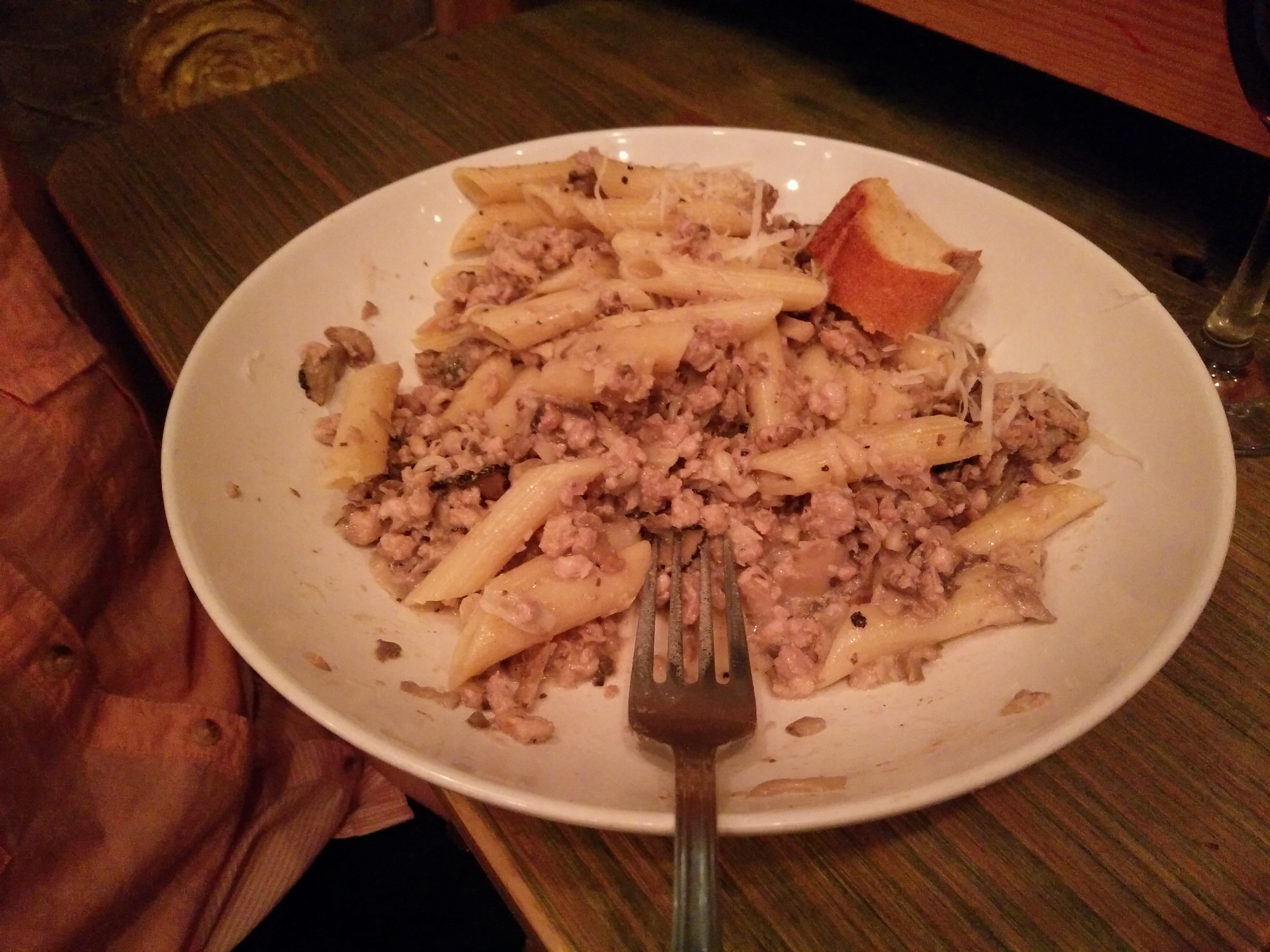 Lamb pasta in Split Croatia