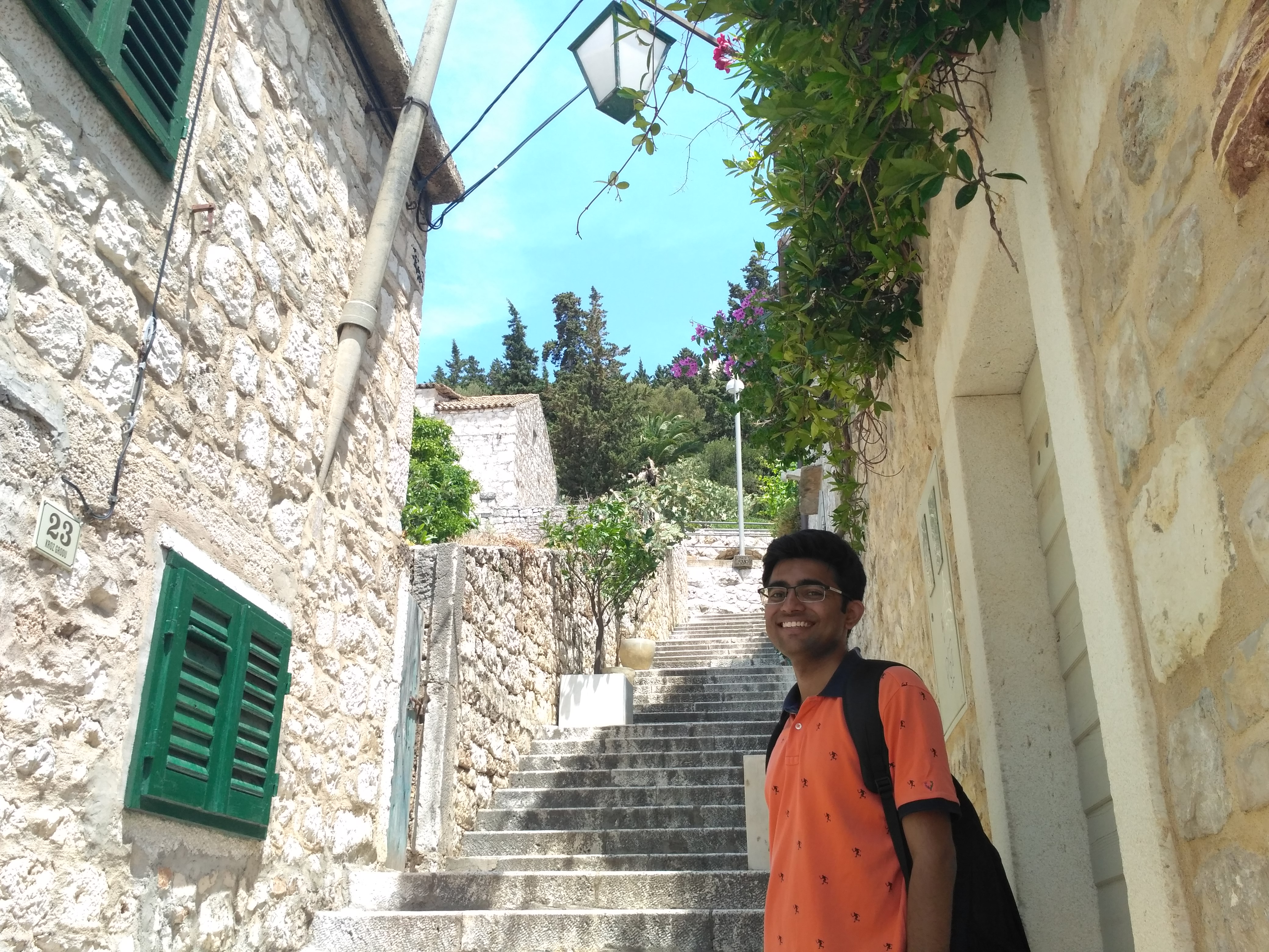 The climb down - legs start crying by now