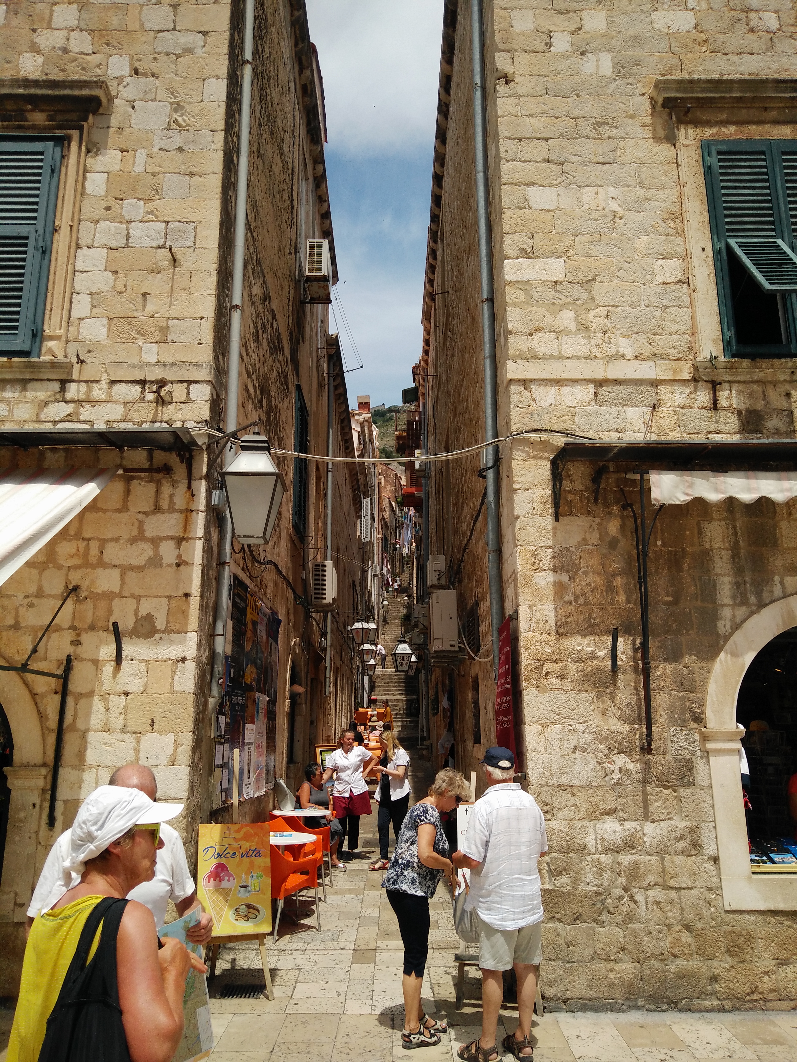 Pathways into Dubrovnik