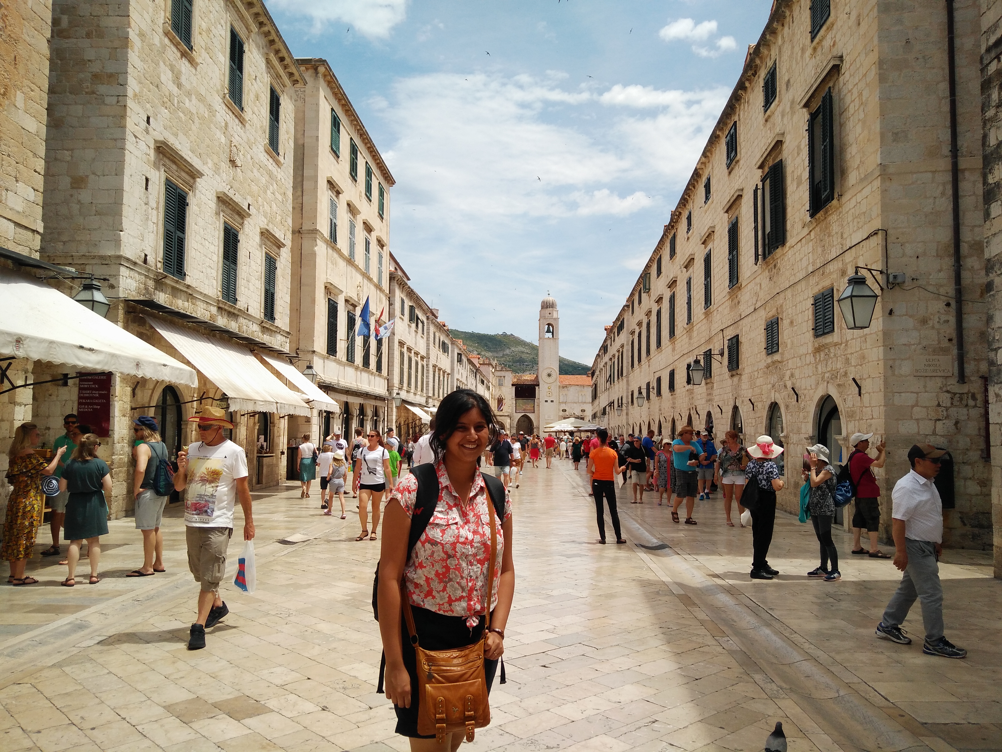 The walled city of Dubrovnik Croatia