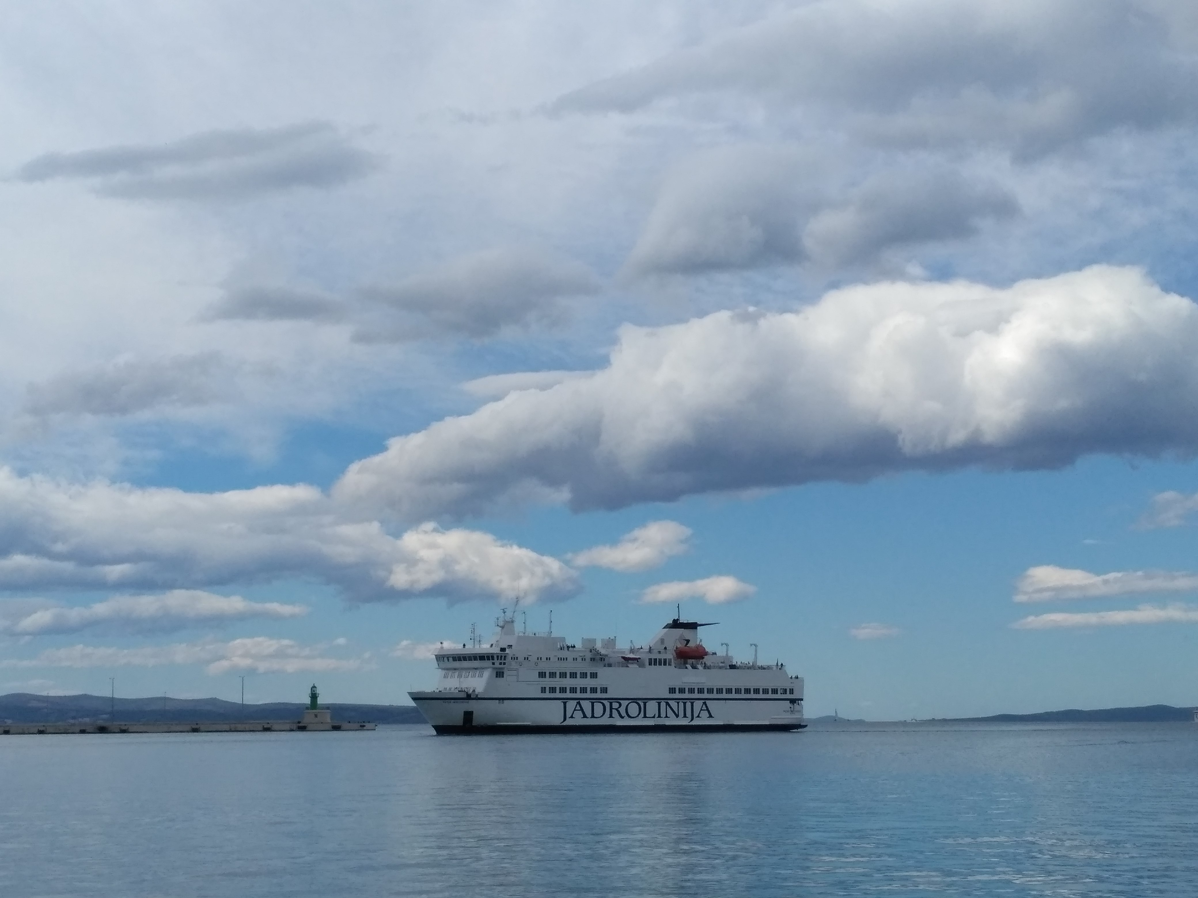 Croatia Travel on the Jadrolinija boat in Split