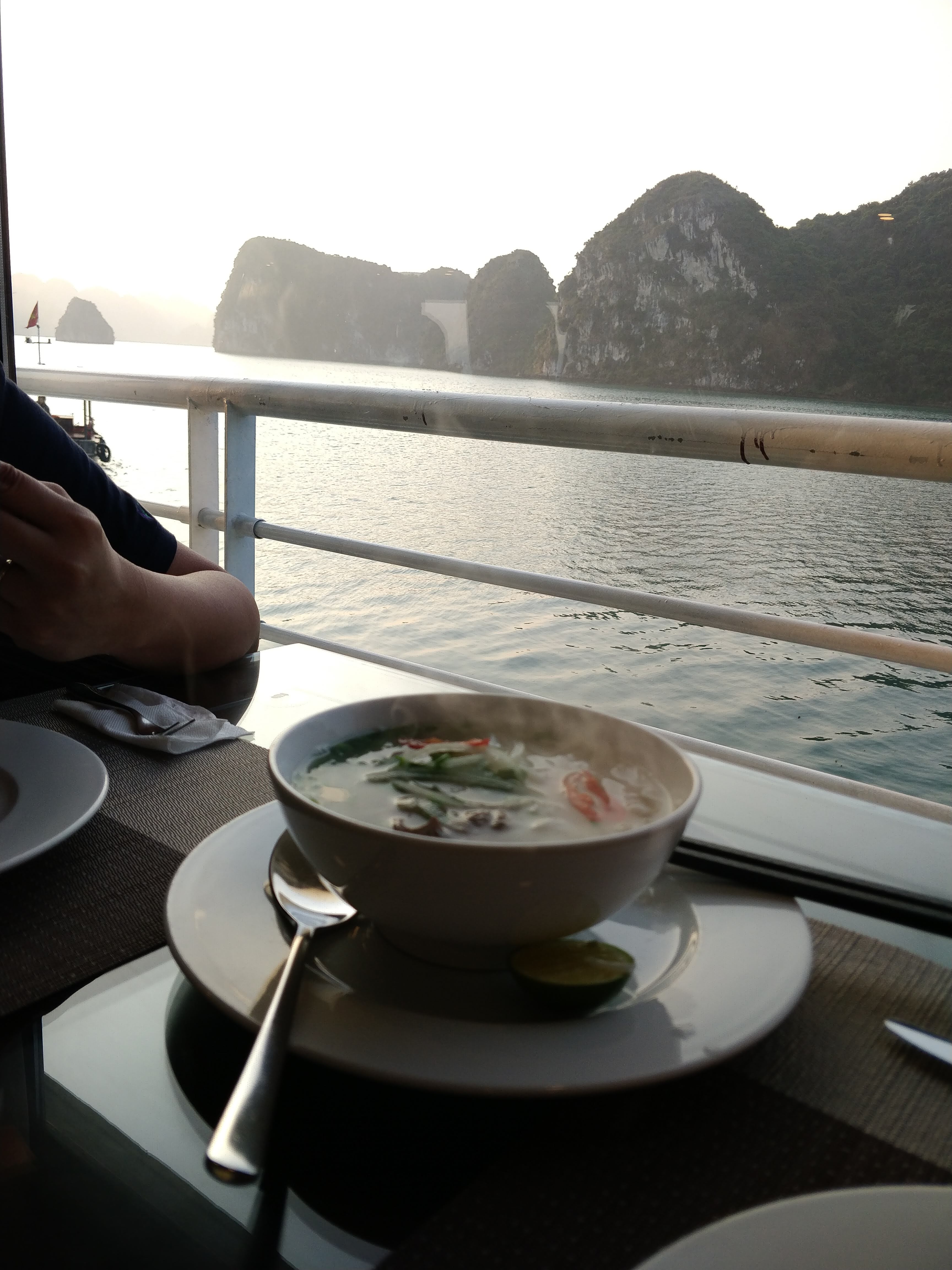 Piping hot bowl of Pho for breakfast