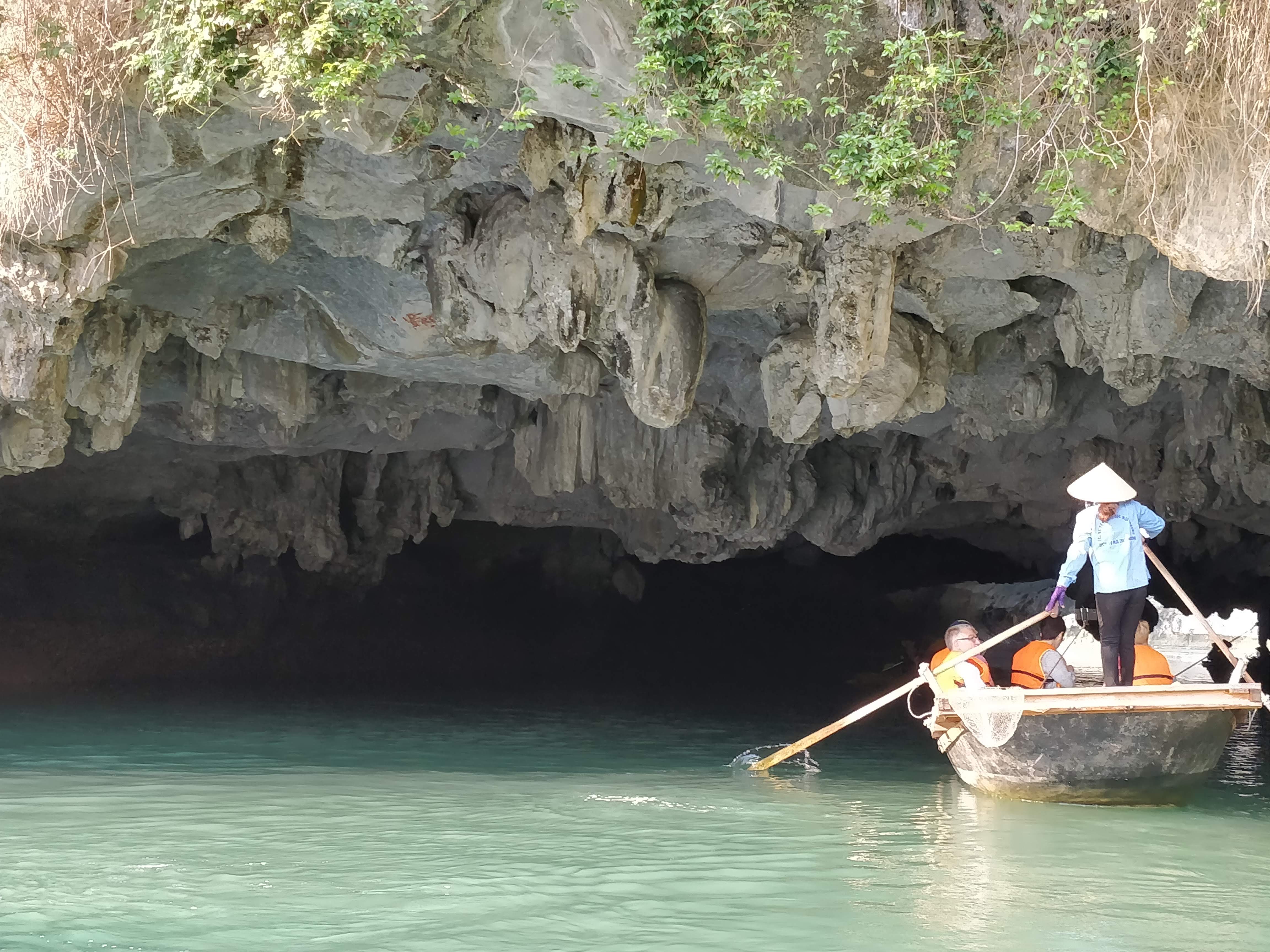 The bright and dark caves