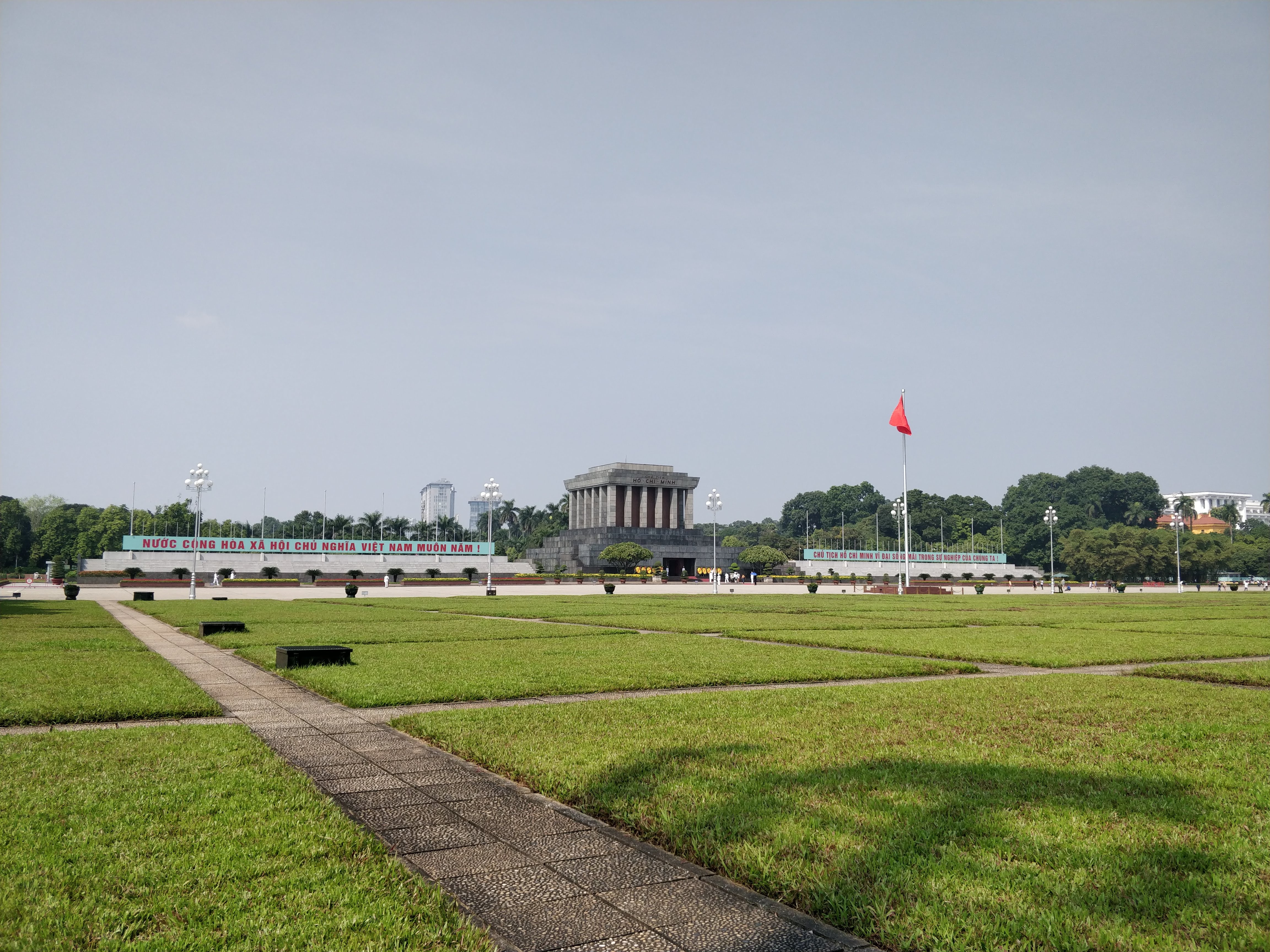 Ba Dinh Square in Hanoi