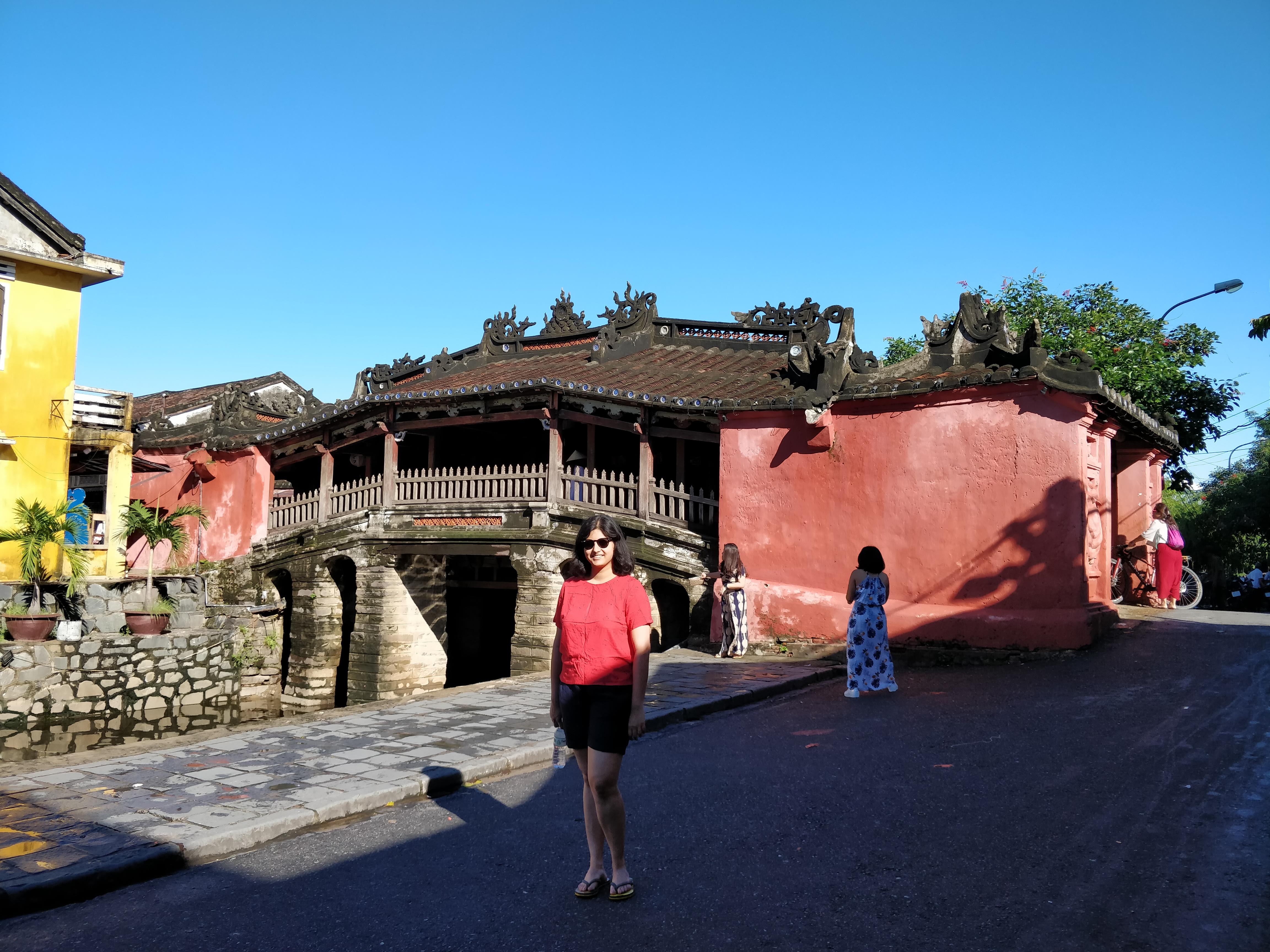 The Japanese Covered Bridge in Hoi An