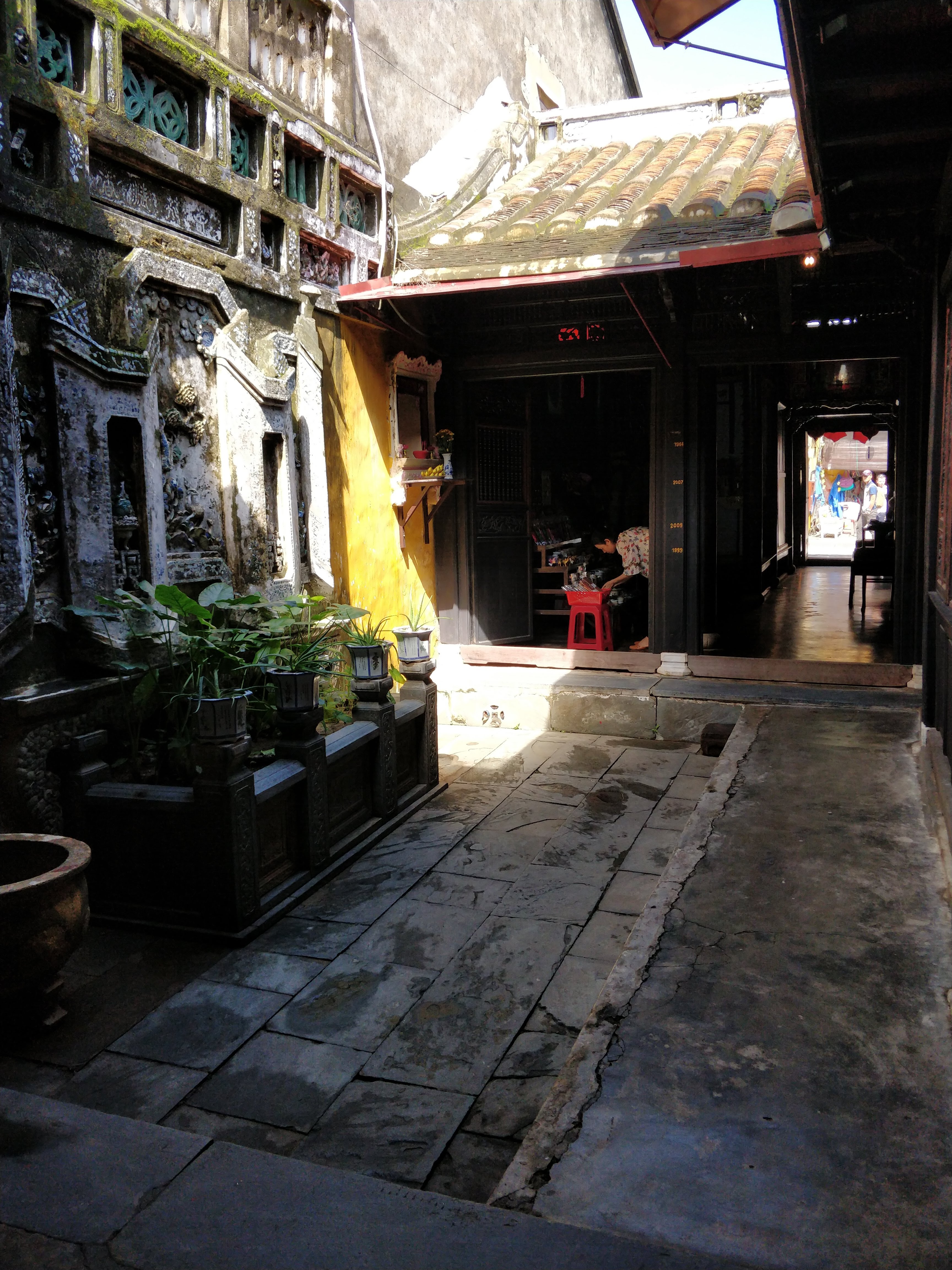 Inside the home of one of the locals. The family has been living here for over 6 generations!