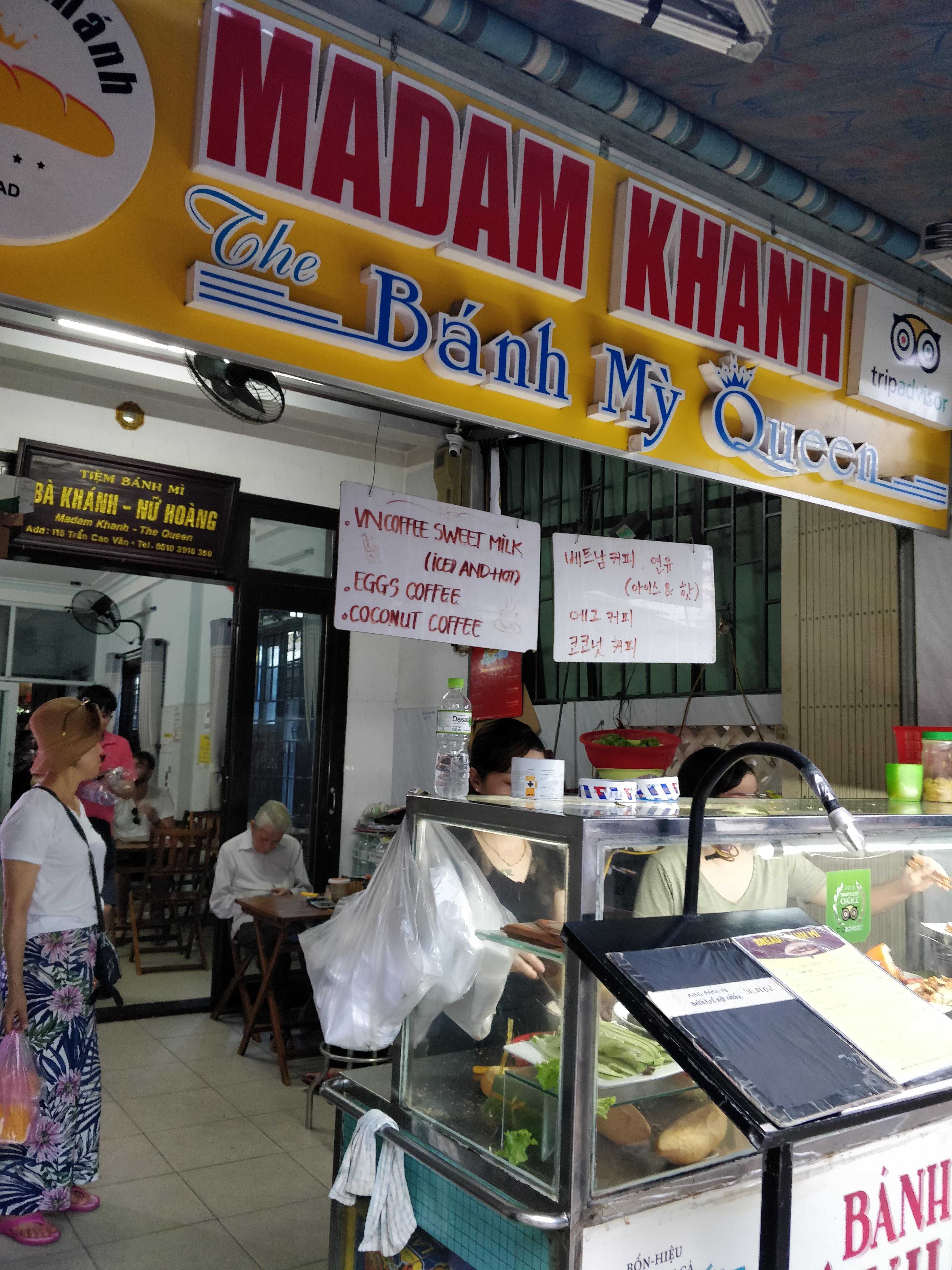 The best Banh Mi we had in Hoi An