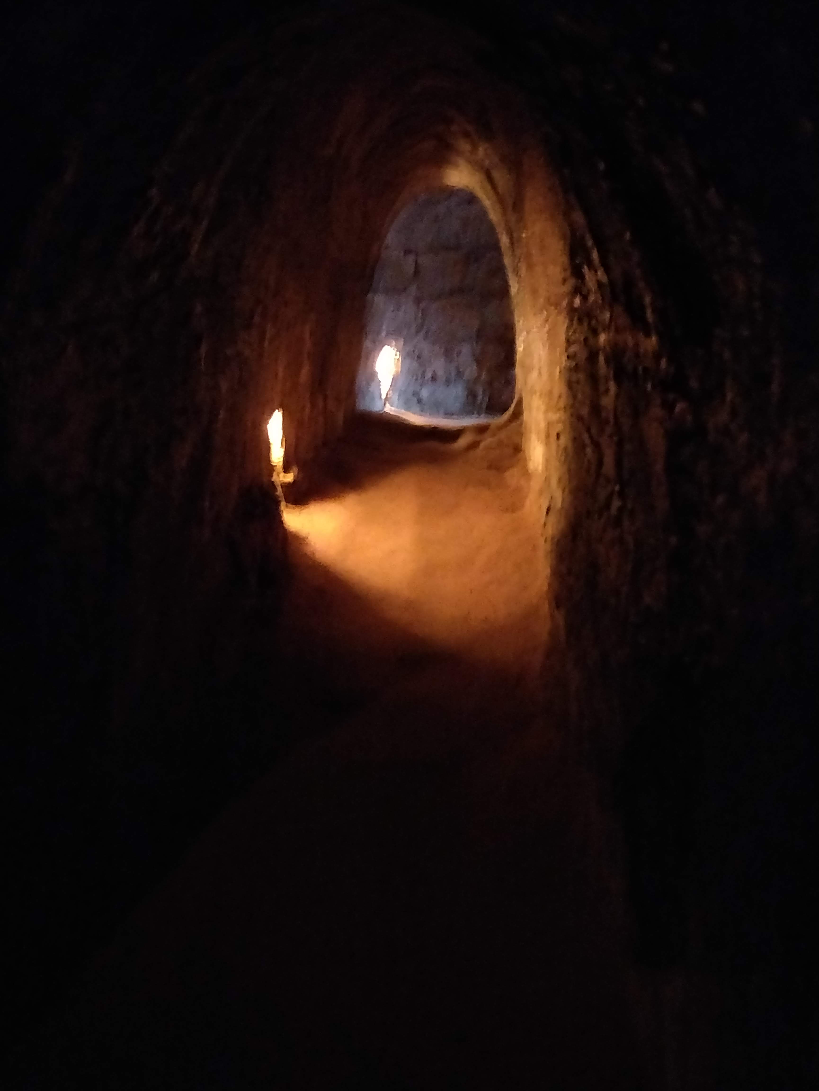 The narrow Cu Chi tunnels