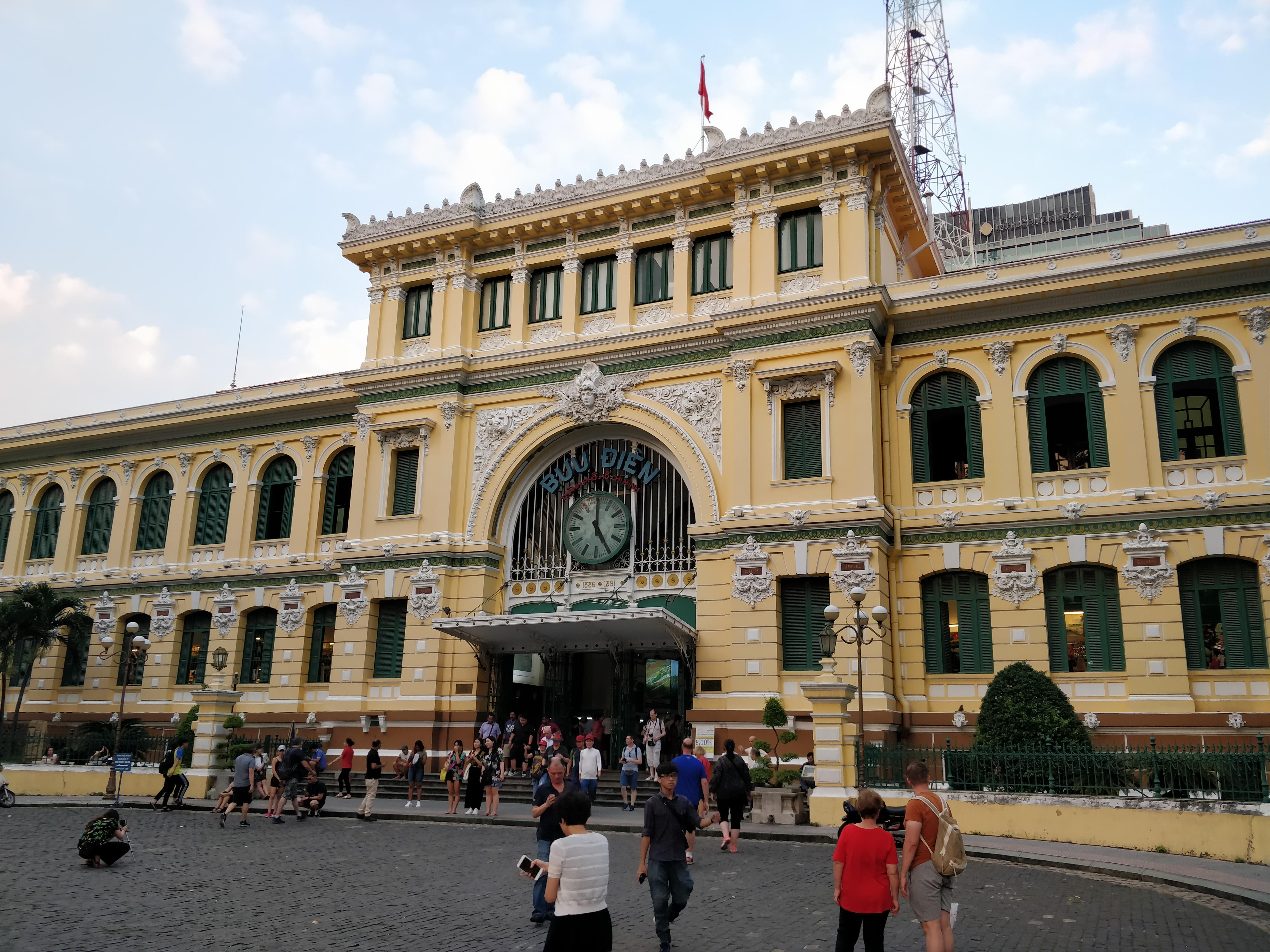 Saigon Central Post Office in Ho Chi Minh City