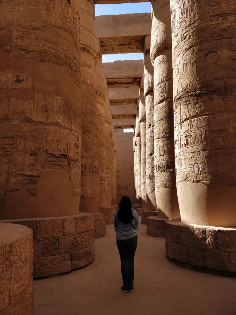 The Hypostyle Hall at Karnak temple