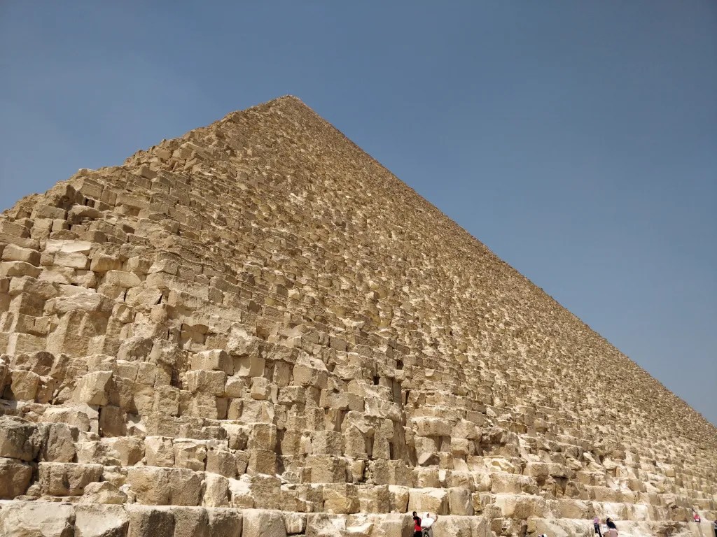Pyramid of Khufu in Giza Egypt