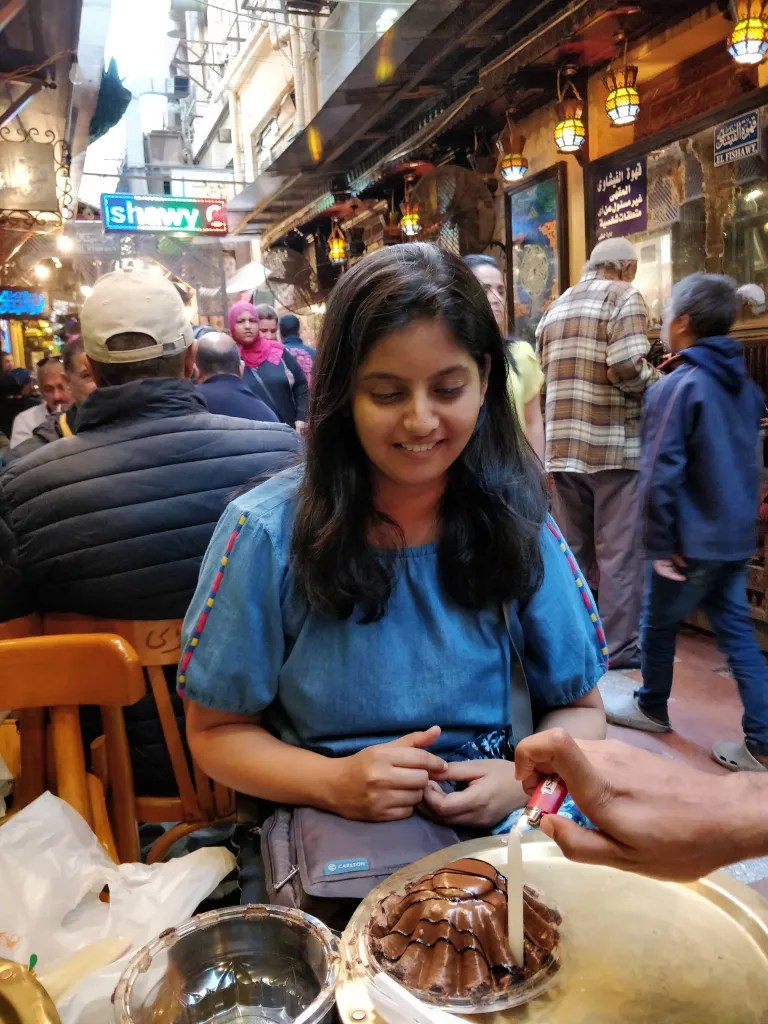 Cake cutting in Cairo
