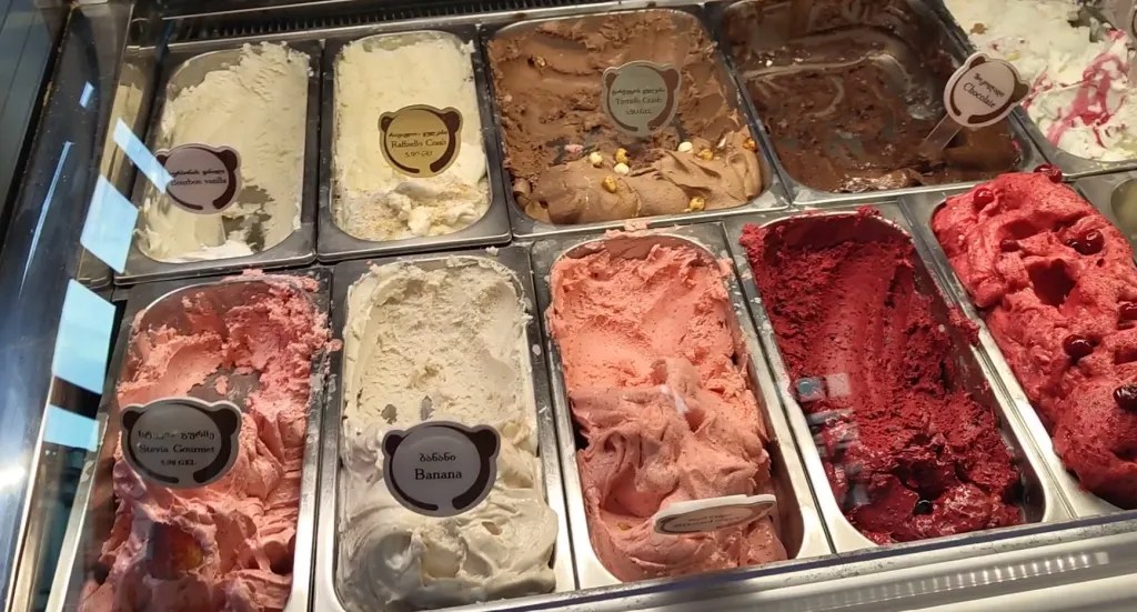 The toughest job - picking one flavour of ice cream