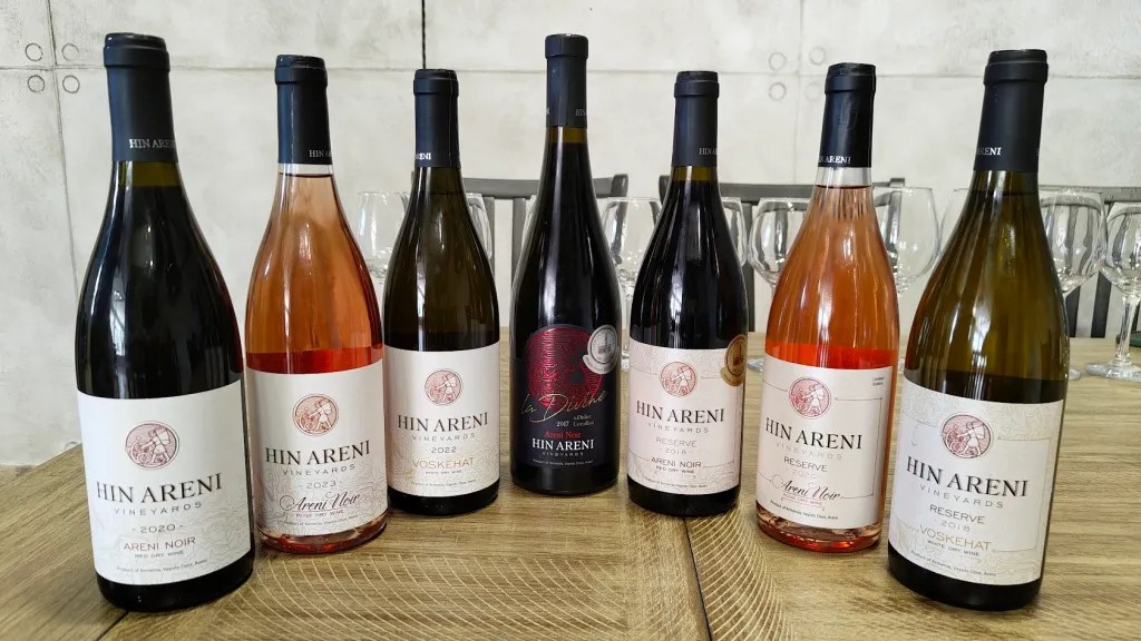 The Hin Areni reserve collection