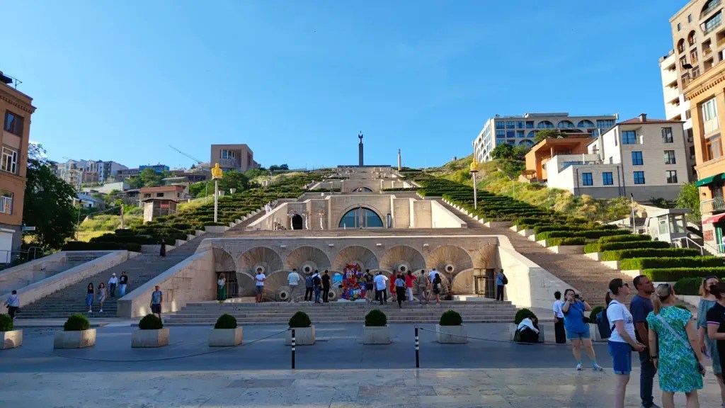 The Yerevan cascade - Armenia itinerary