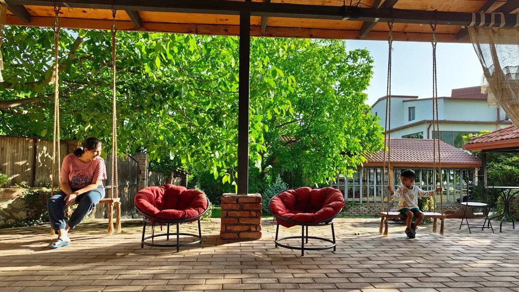 Play time in Hotel and Cellar Arge Telavi