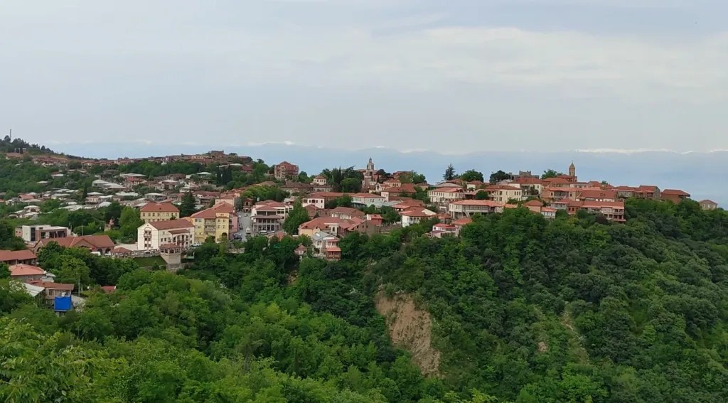 The iconic view of Sighnaghi