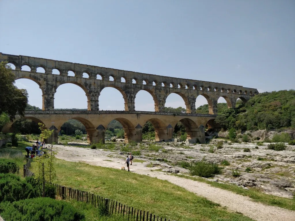 Pont du gard the triple decker aqueduct