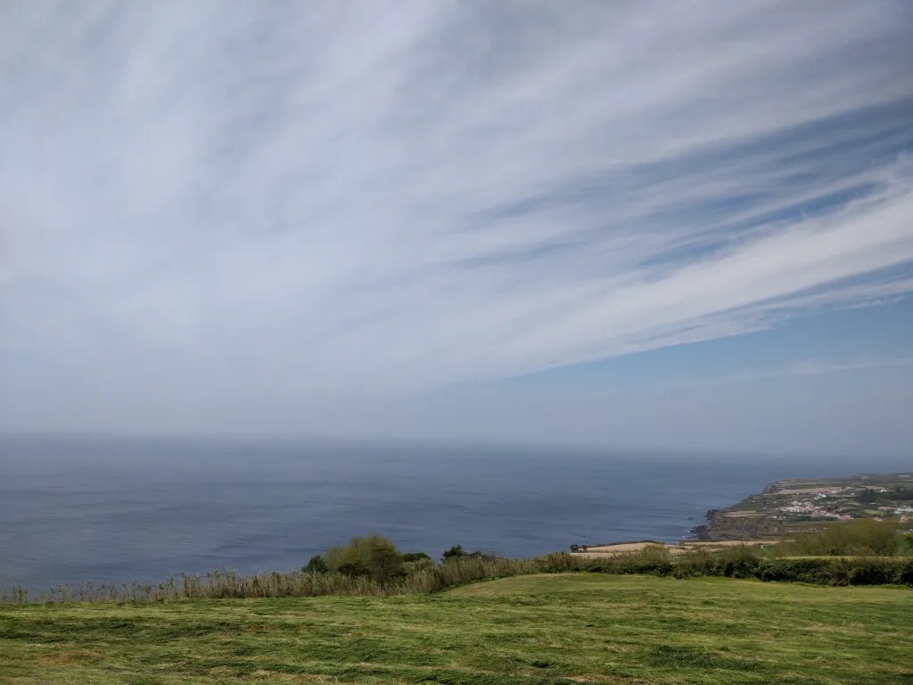 Beautiful views of the Atlantic from the Azores