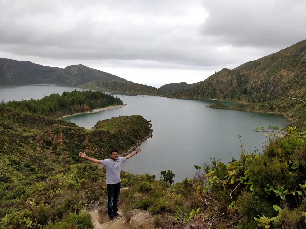 at lagoa do fogo