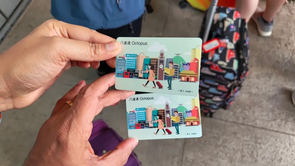 The multi purpose Octopus card of Hong Kong
