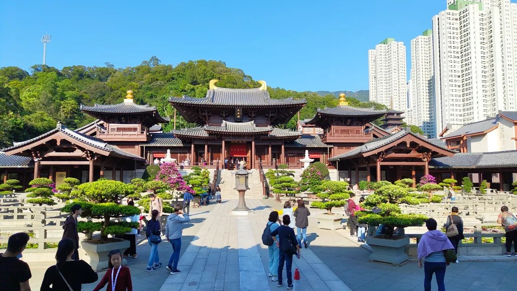 Chi Lin nunnery - Hong Kong's culture