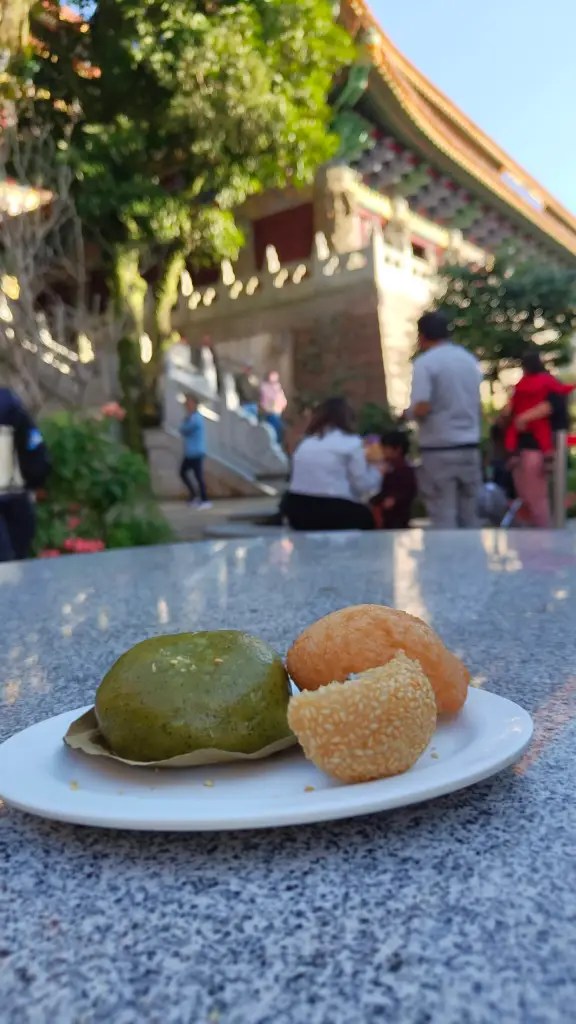 Snacks at the monastery!