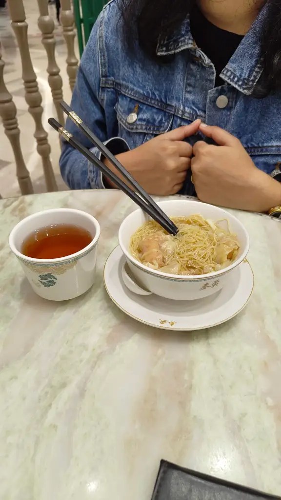 At Mak's Noodle in Peak Galleria