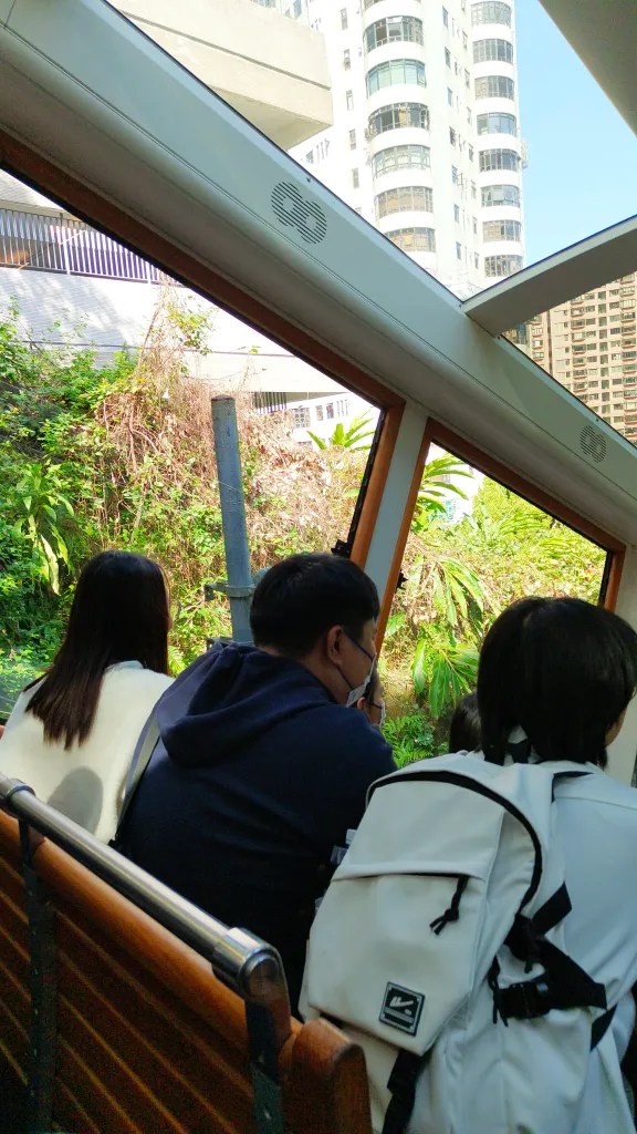 Hong Kong's urban oasis - victoria peak tram