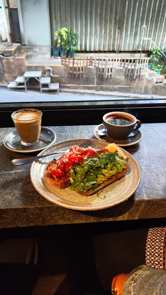 Best avocado toast ever at Fineprint