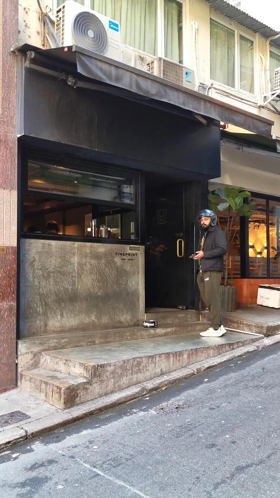 It's tough to find the place as it doesn't have a prominent signage