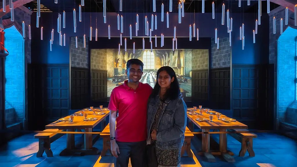 The Harry Potter experience - The great hall