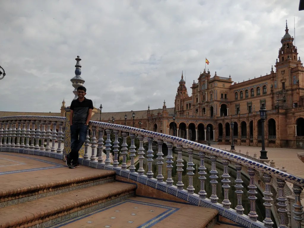 Plaza de espana in Seville
