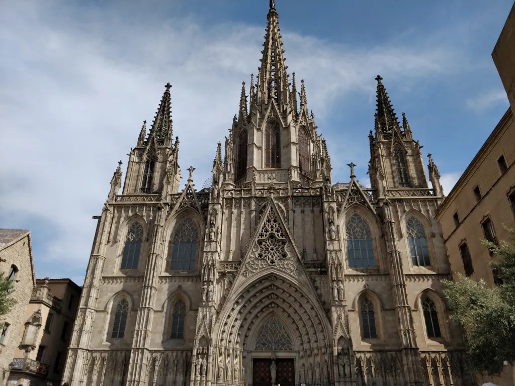 The Gothic quarters of Barcelona
